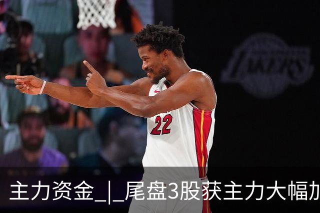 主力资金 | 尾盘3股获主力大幅加仓